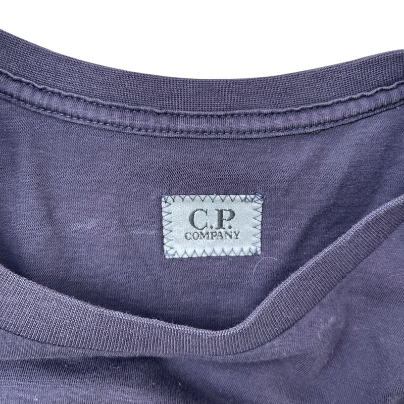 Men's Logo Print T-Shirt Navy Size S