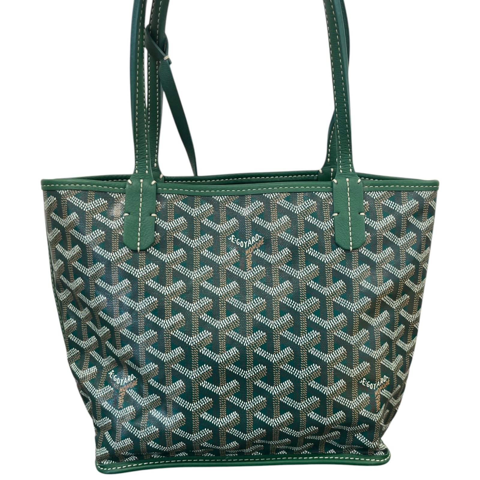 Women's Anjou Mini Tote Handbag Green - Photo 3