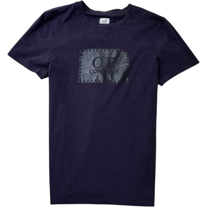Men's Logo Print T-Shirt Navy Size S