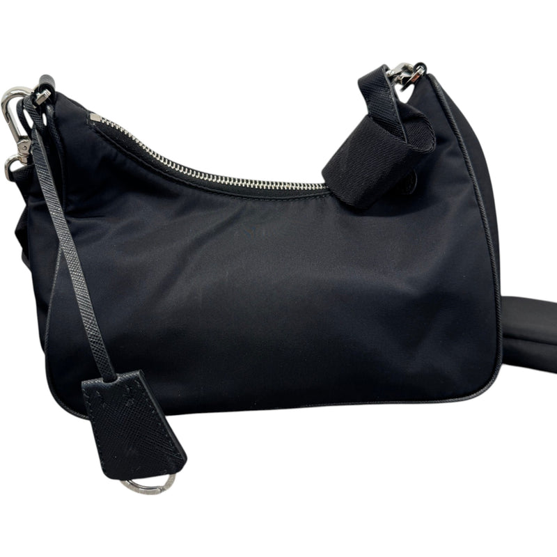 Women's Re-Edition 2005 Re-Nylon Handbag Black