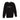 Men's Distressed Logo Sweatshirt Black Size XS