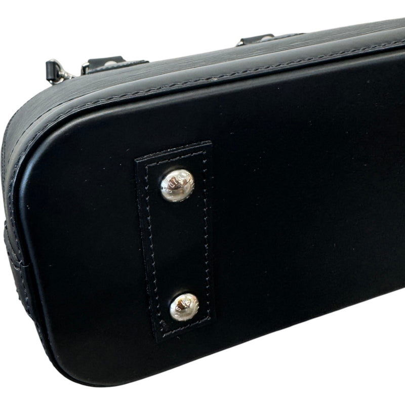 Women's Epi Leather Alma BB Handbag Black