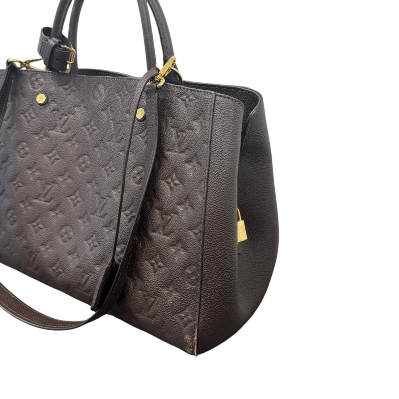 Women's Monogram Montaigne Gm Bag Brown