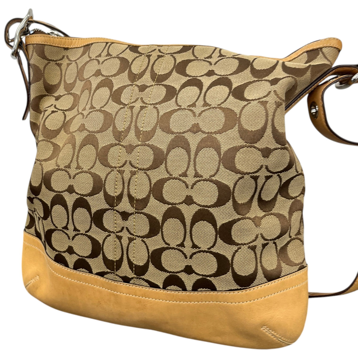 Women's 9362 Slim Crossbody Bag Beige - Photo 8