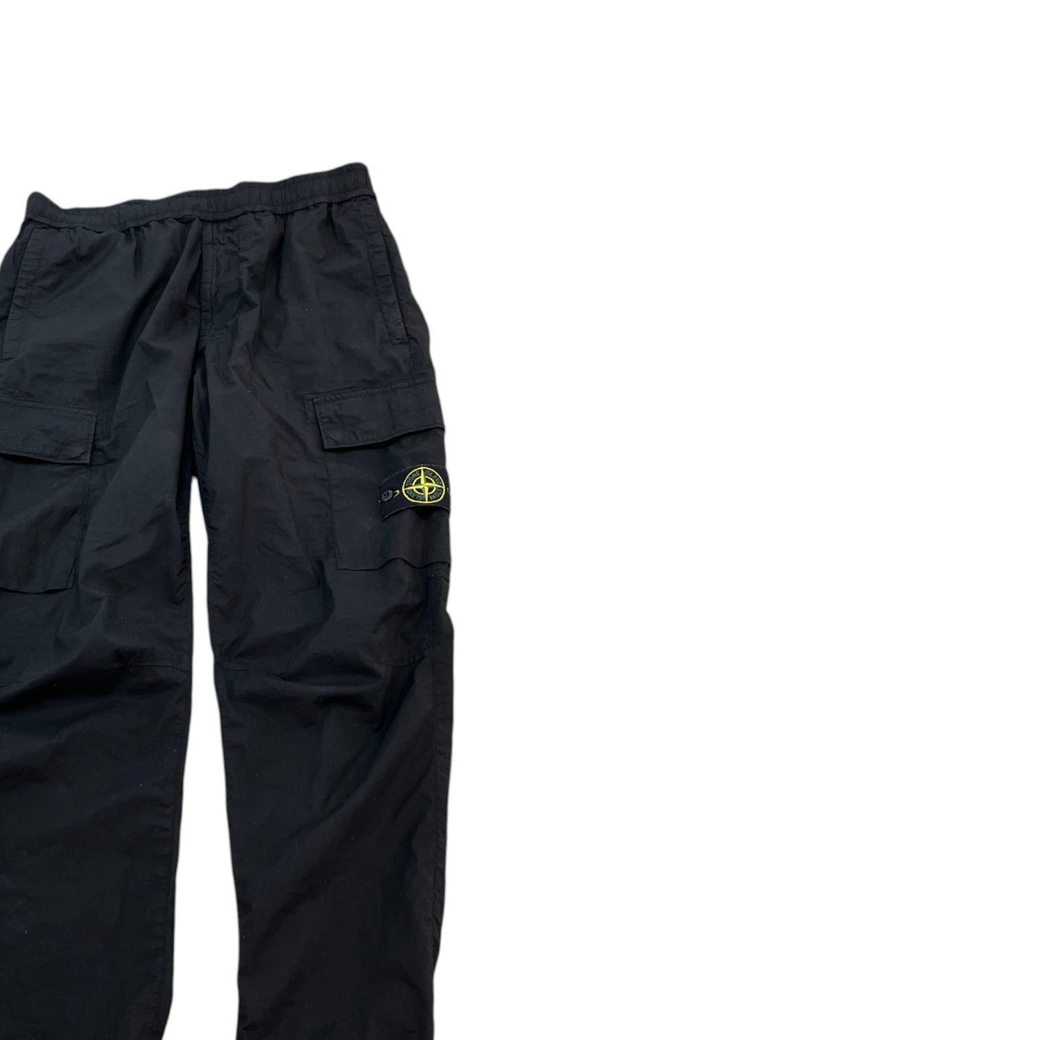 Men's Applique Logo Joggers Black Size Waist 32" - Photo 3