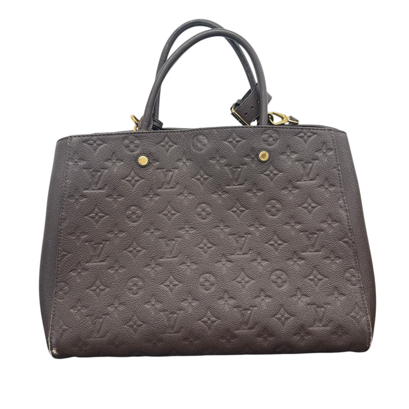Women's Monogram Montaigne Gm Bag Brown