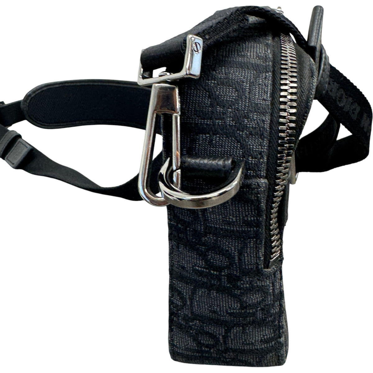 Men's Safari Oblique Messenger Bag Black - Photo 7