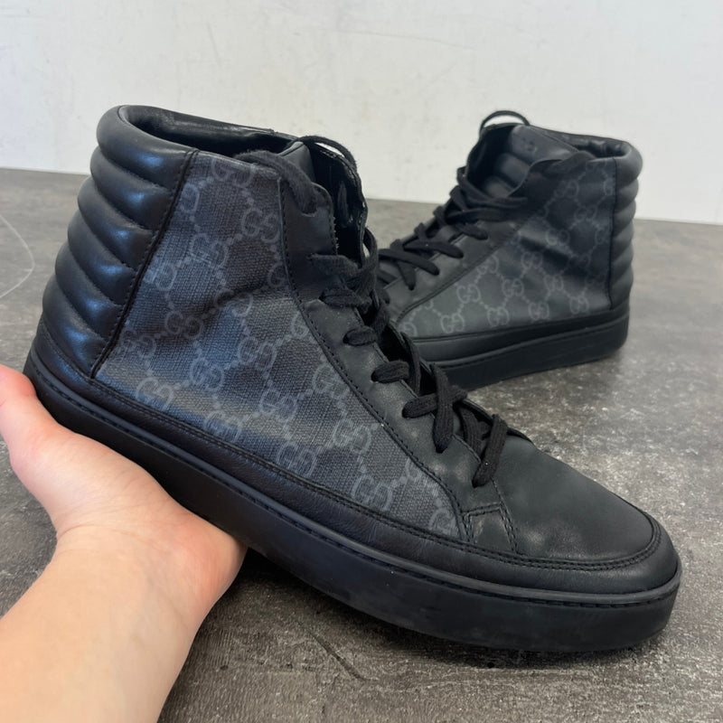 Men's Gg Supreme High Trainers Black Size EU 41 / UK 7