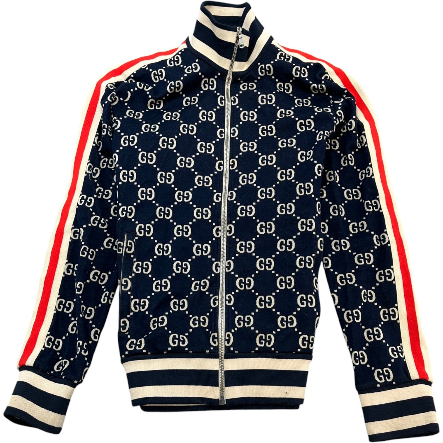 Men's Gg Supreme Track Jacket Navy Size XL - Photo 1