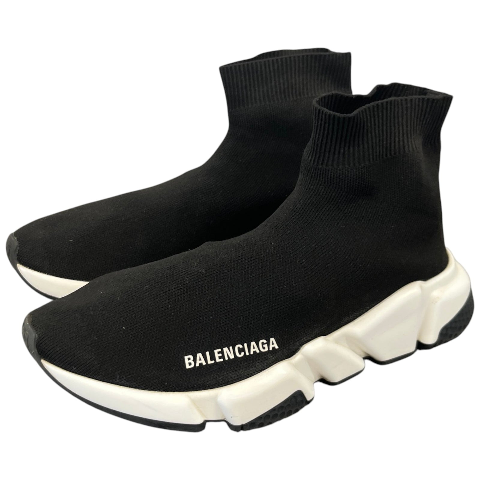 Women's Speed Sock High Trainers Black Size UK 6 / EU 39 - Photo 9
