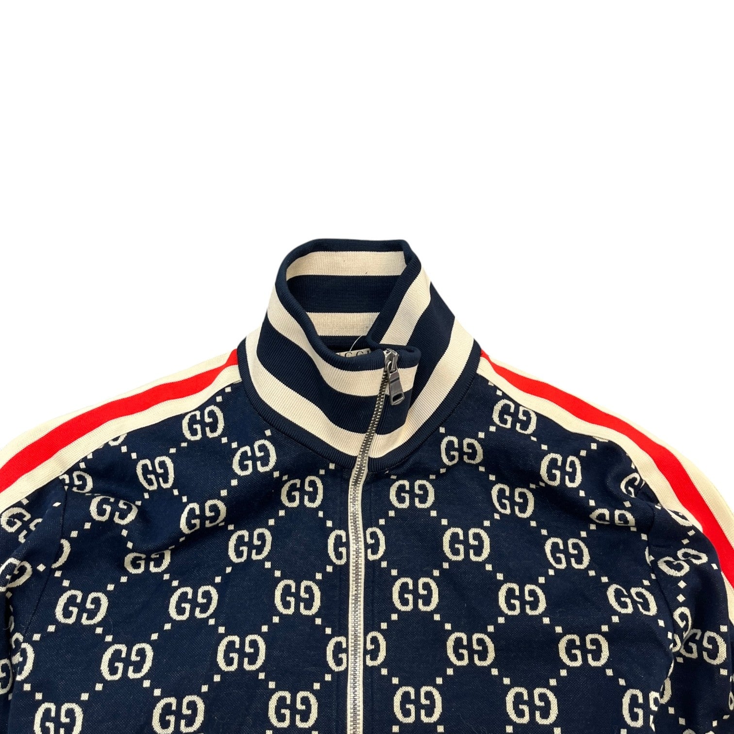 Men's Gg Supreme Track Jacket Navy Size XL - Photo 5