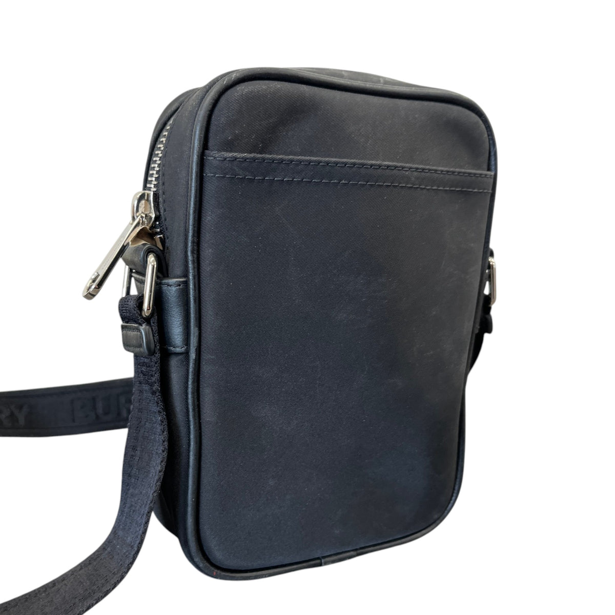 Men's Logo Print Paddy Messenger Bag Black - Photo 8