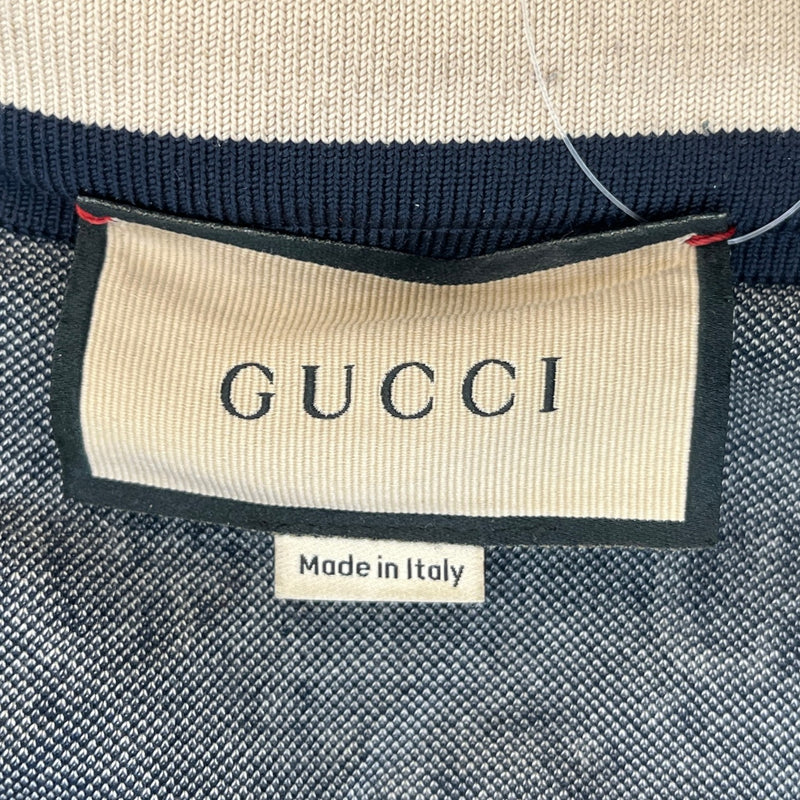 Men's Gg Supreme Track Jacket Navy Size XL