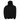 Men's Oversized Embroidered Logo Hoodie Black Size S