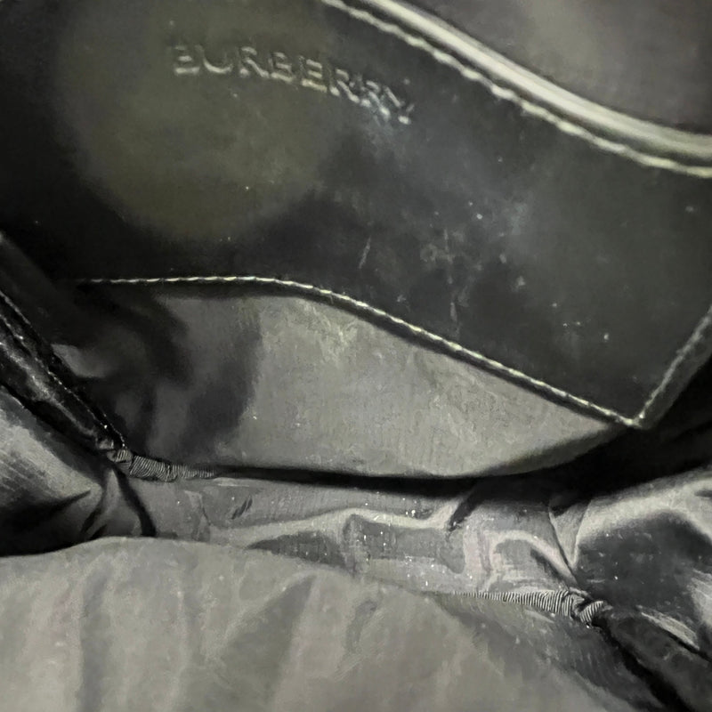 Men's Logo Print Paddy Messenger Bag Black
