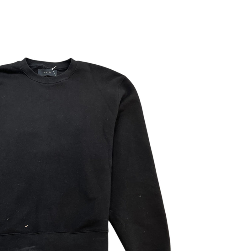 Men's Embroidered Logo Jumper Black Size S