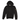 Men's Applique Logo Hoodie Black Size XL