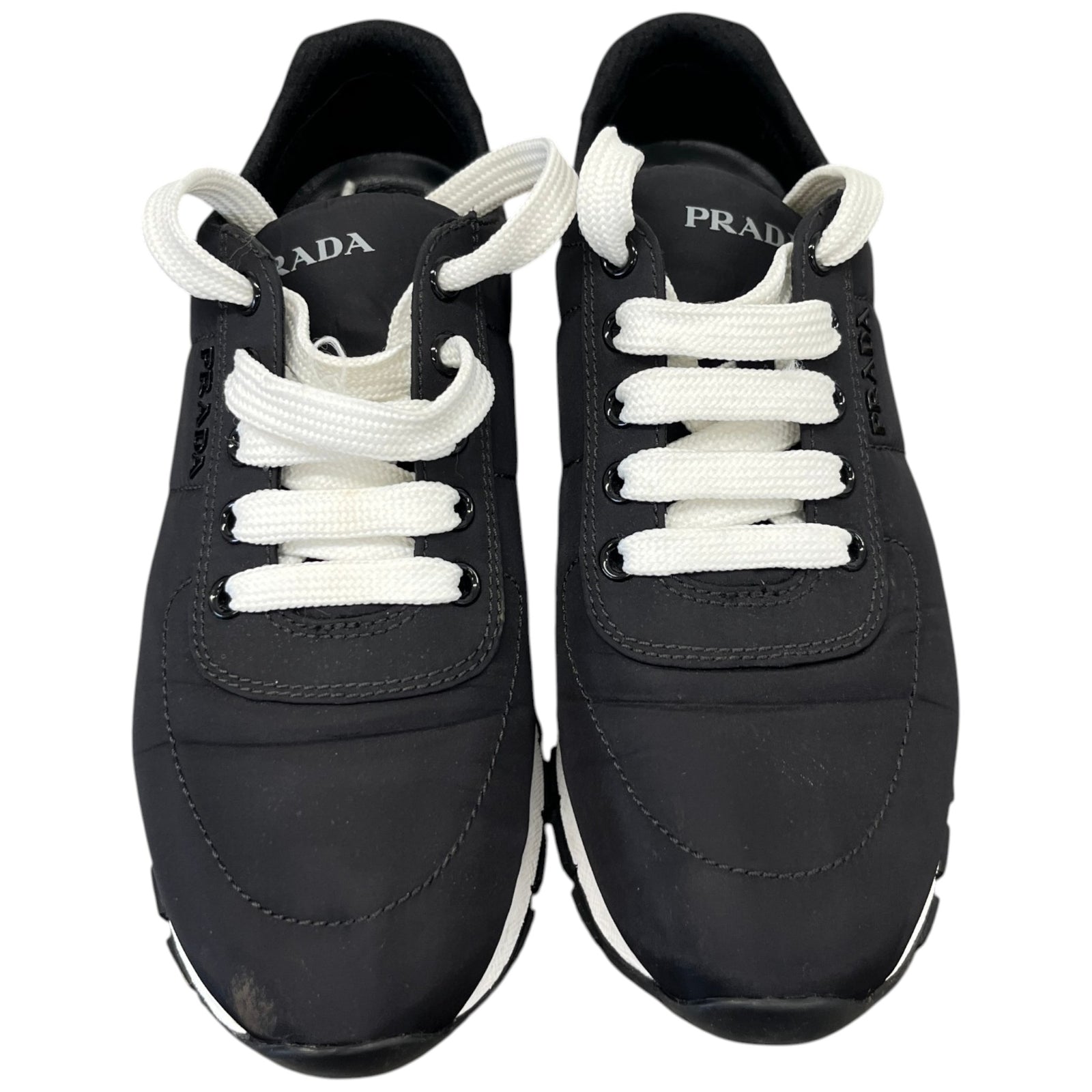 Women's Logo Runner Low Trainers Black Size EU 36.5 / UK 3.5 - Photo 6