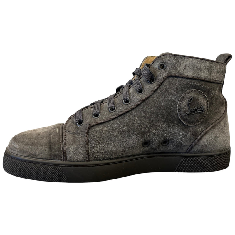Men's Louis Orlato Flat High Trainers Brown Size EU 41.5 / UK 7.5