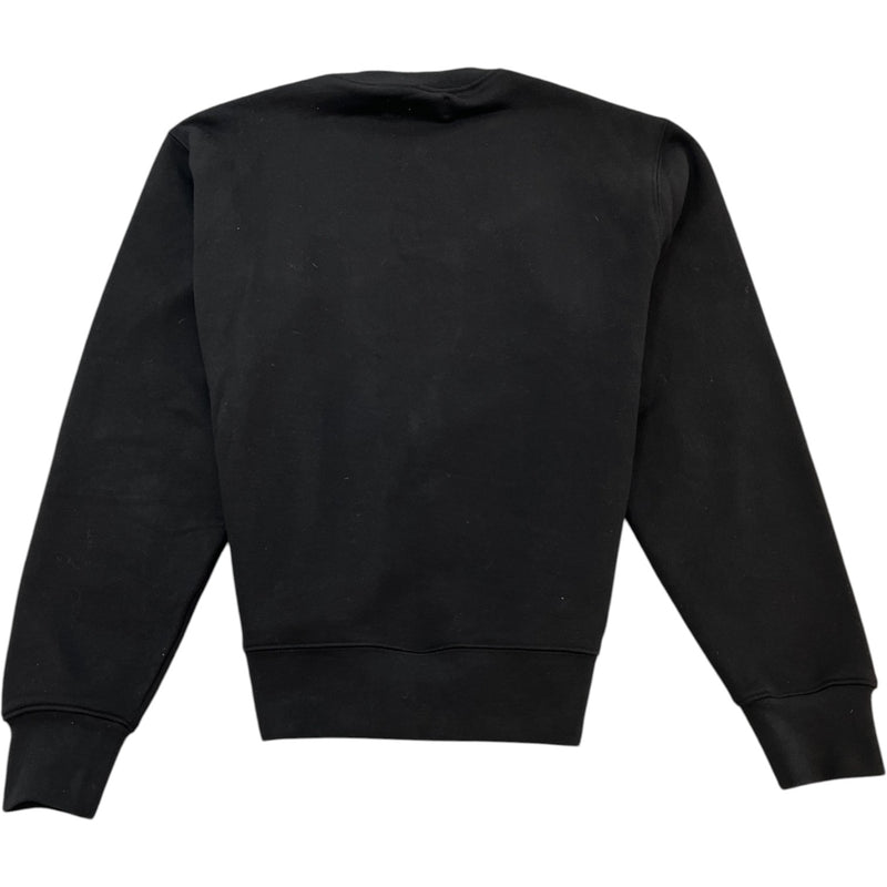 Men's Embroidered Logo Jumper Black Size S