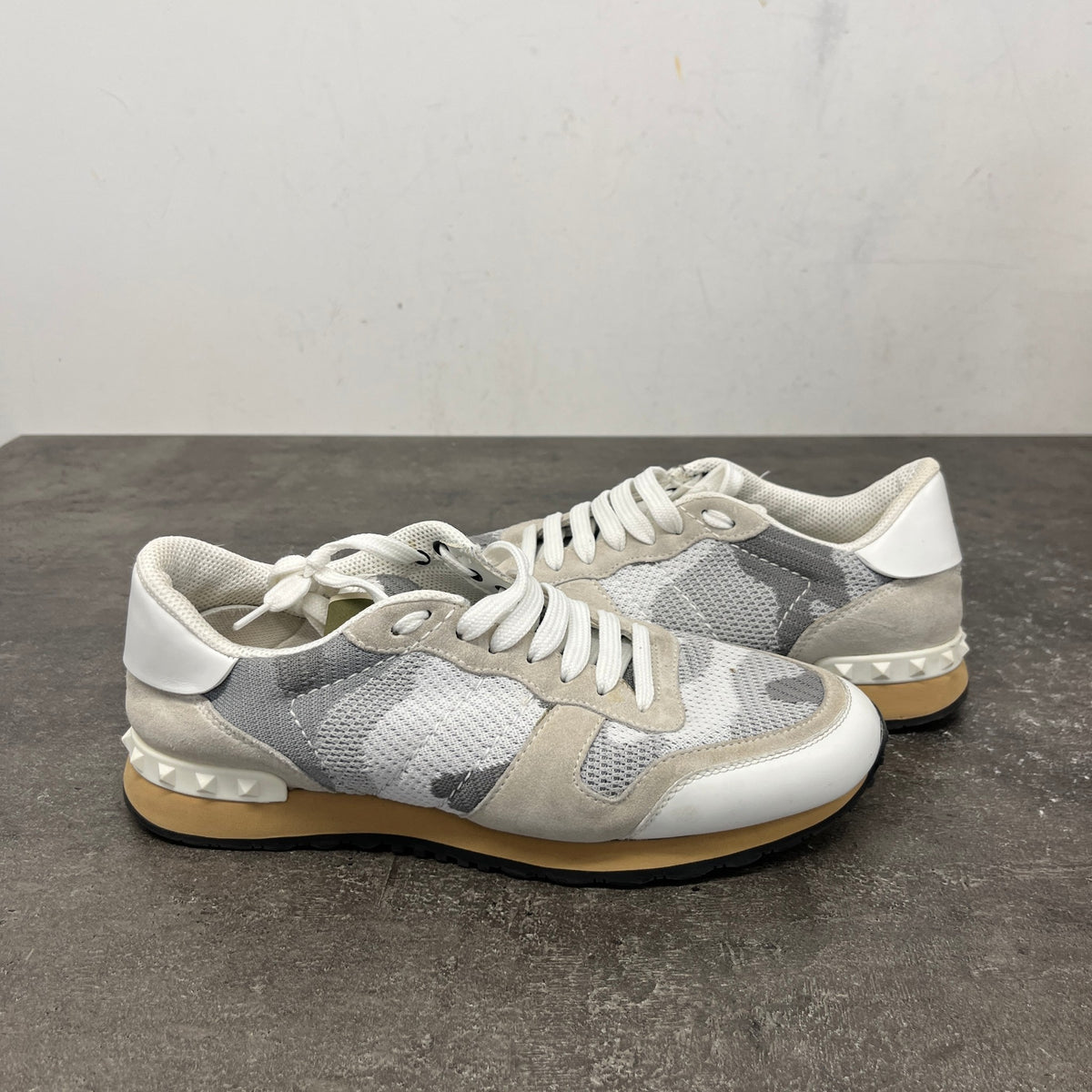 Men's Rock Runner Low Trainers White Size UK 6 / EU 40 - Photo 11