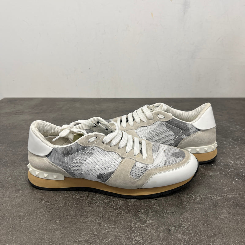 Men's Rock Runner Low Trainers White Size UK 6 / EU 40