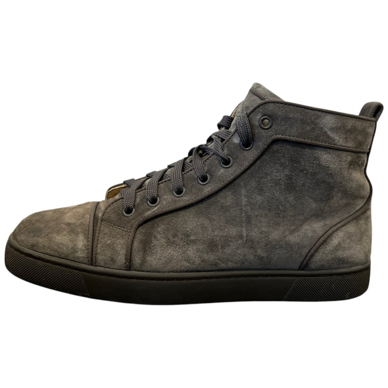 Men's Louis Orlato Flat High Trainers Brown Size EU 41.5 / UK 7.5