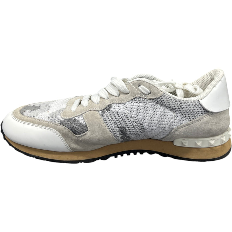 Men's Rock Runner Low Trainers White Size UK 6 / EU 40