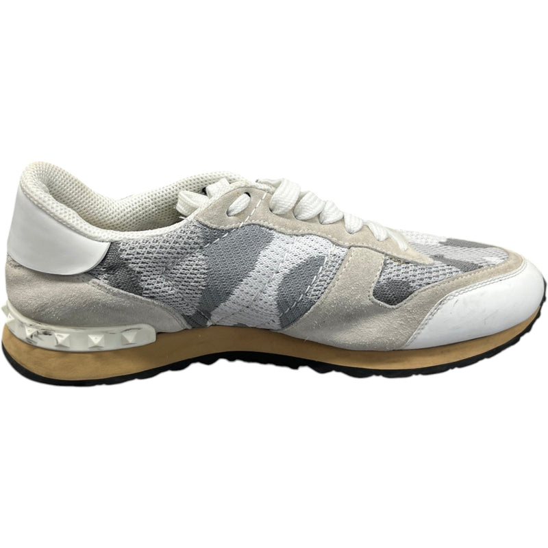 Men's Rock Runner Low Trainers White Size UK 6 / EU 40