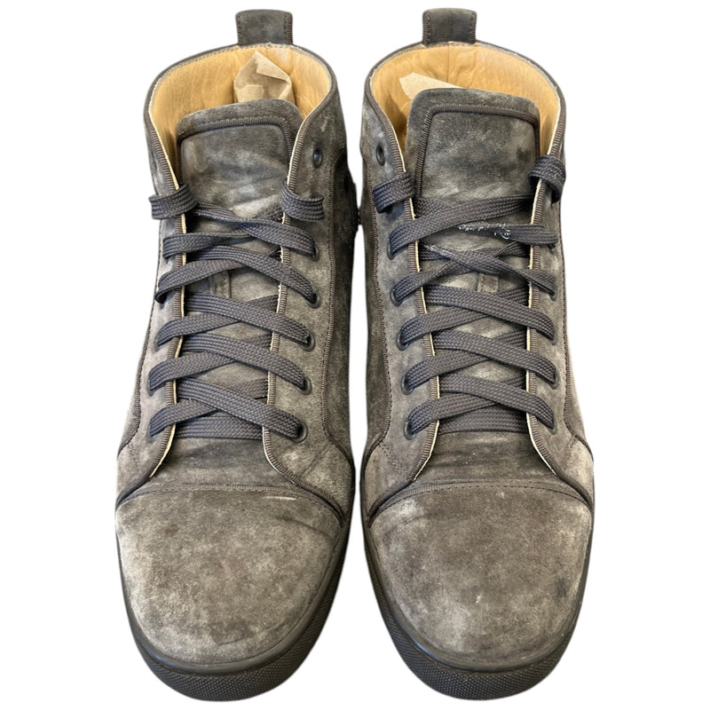Men's Louis Orlato Flat High Trainers Brown Size EU 41.5 / UK 7.5