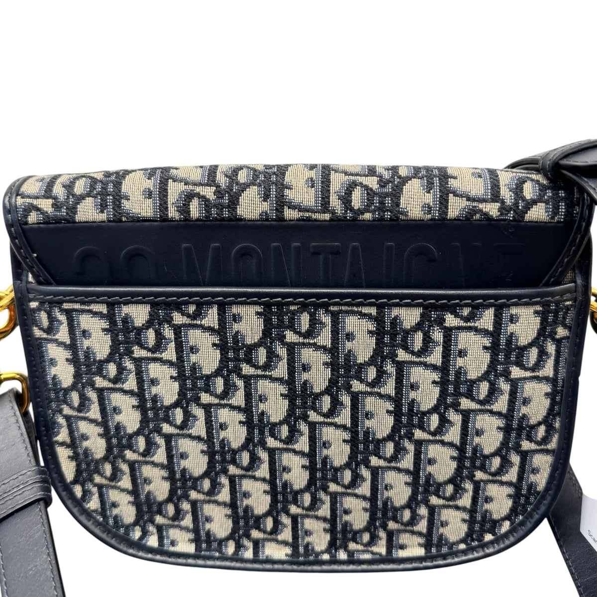 Women's Medium Bobby Oblique Crossbody Bag Navy - Photo 7