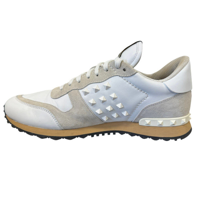 Men's Rockrunner Low Trainers White Size UK 9 / EU 43