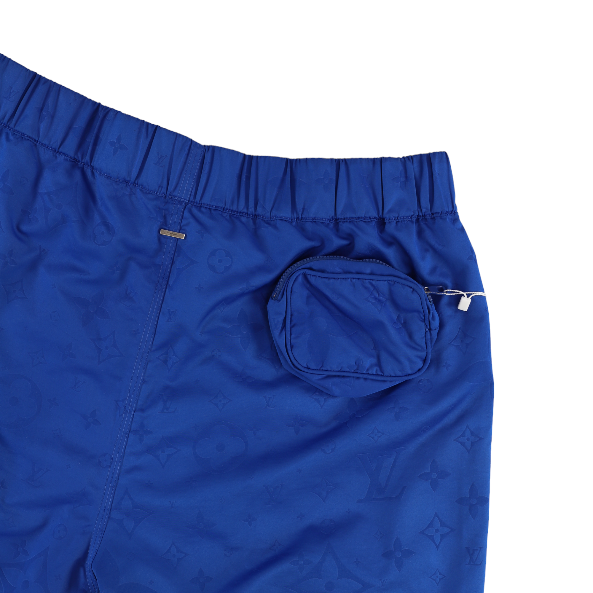 Louis Vuitton Monogram 3D Pocket Blue Board Shorts - XL / Blue