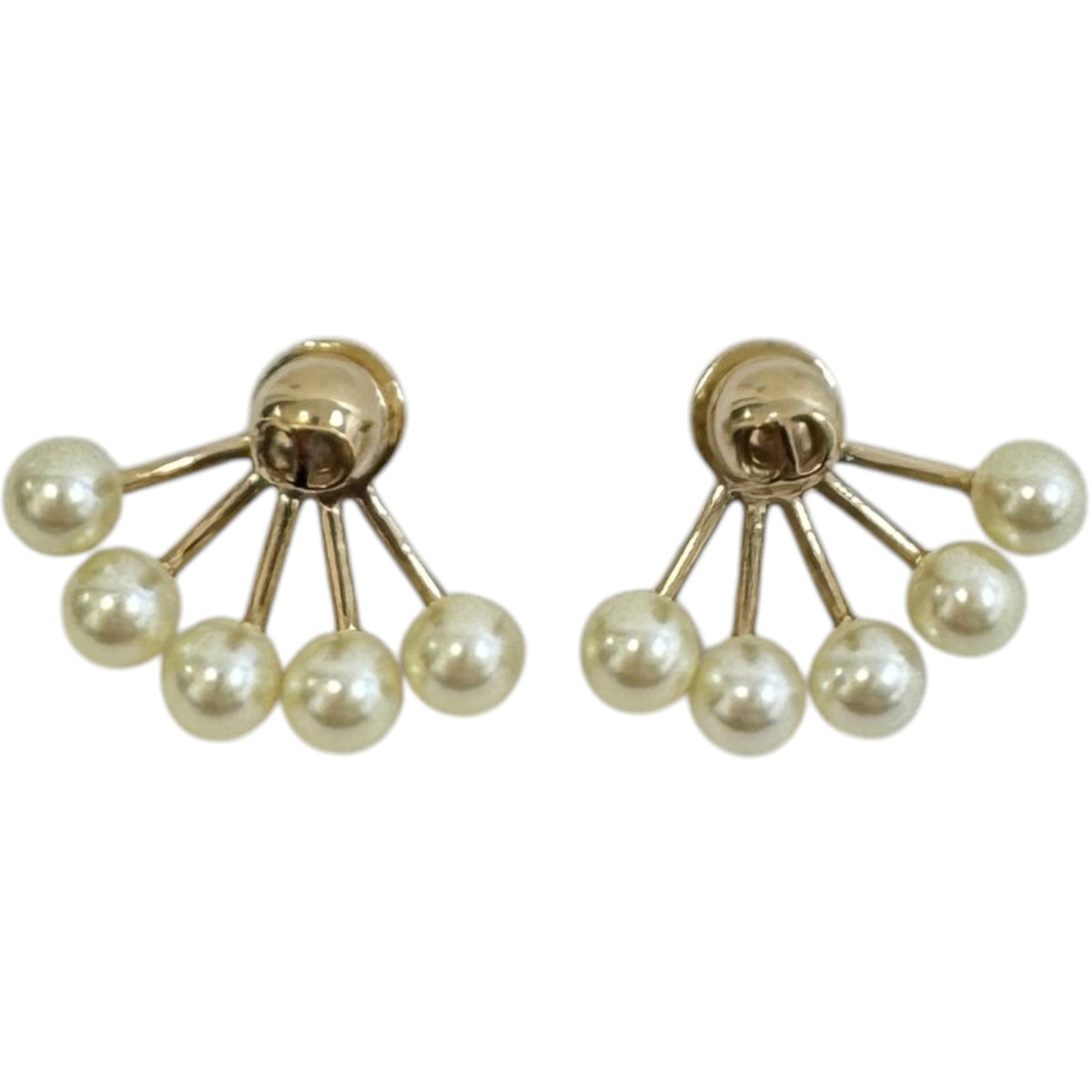 Women's Pearl La Petite Tribale Earrings Gold - Photo 1