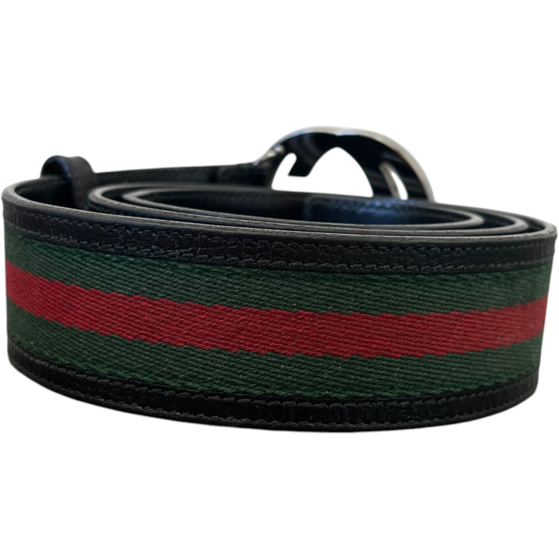 Men's Web Belt Black Size Waist 30"