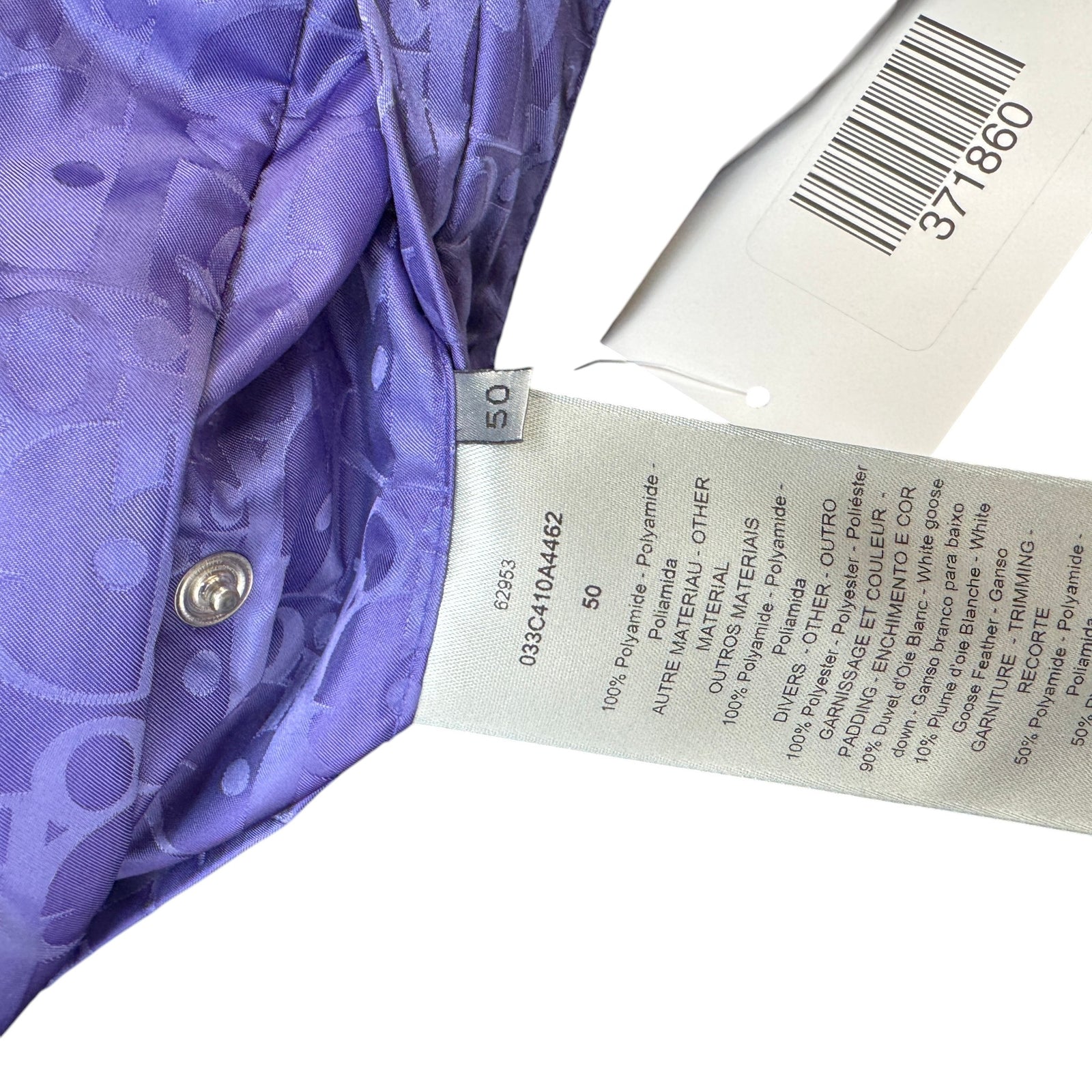 Men's Oblique Gilet Purple Size IT 50 / L - Photo 5