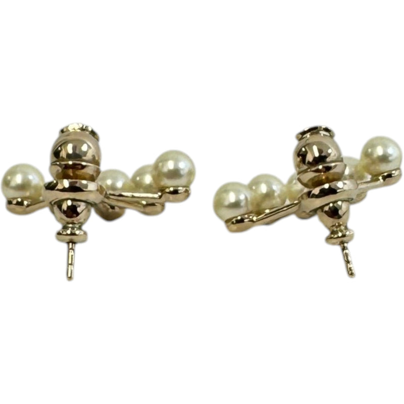 Women's Pearl La Petite Tribale Earrings Gold