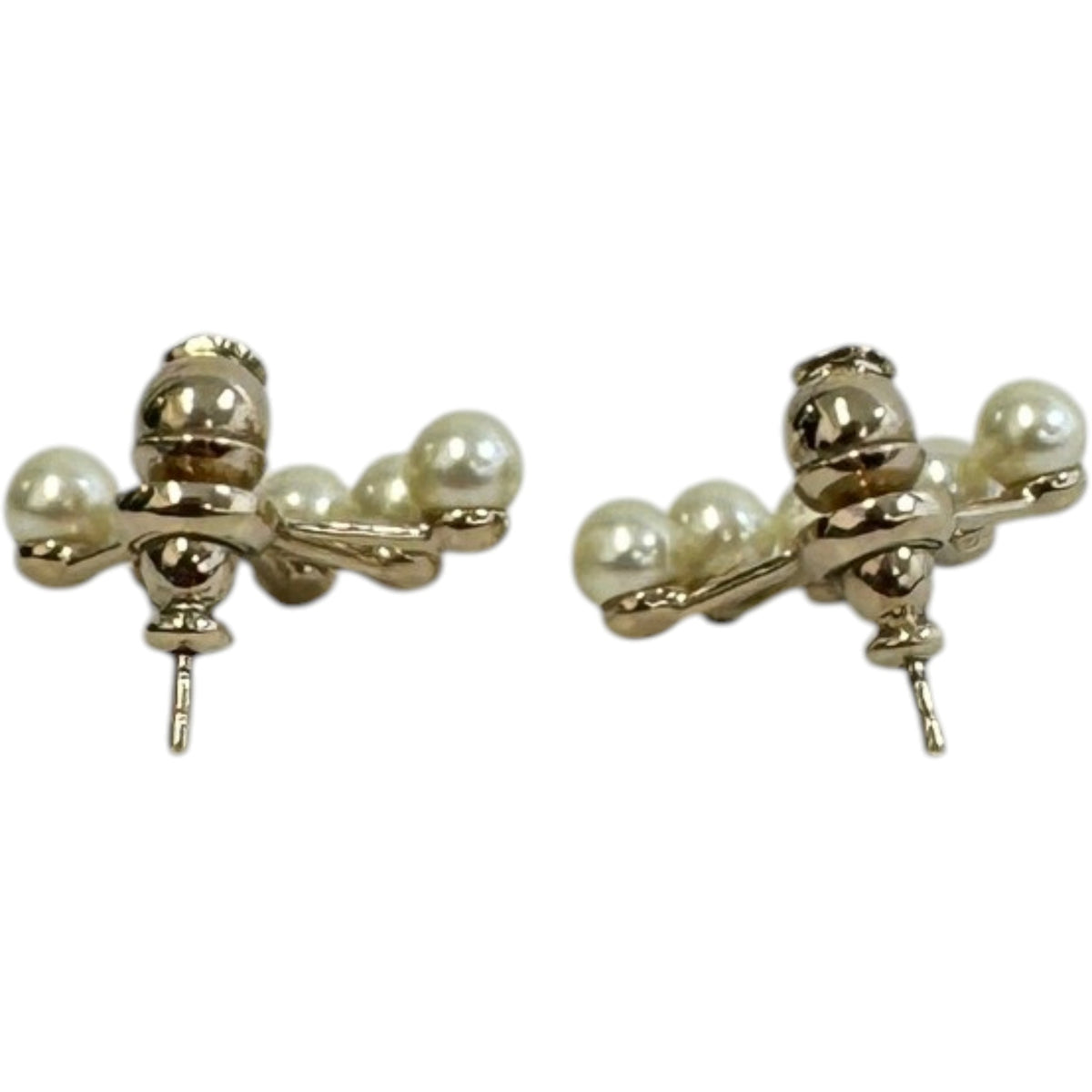 Women's Pearl La Petite Tribale Earrings Gold - Photo 2