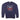 Men's Embroidered Tiger Sweatshirt Navy Size L
