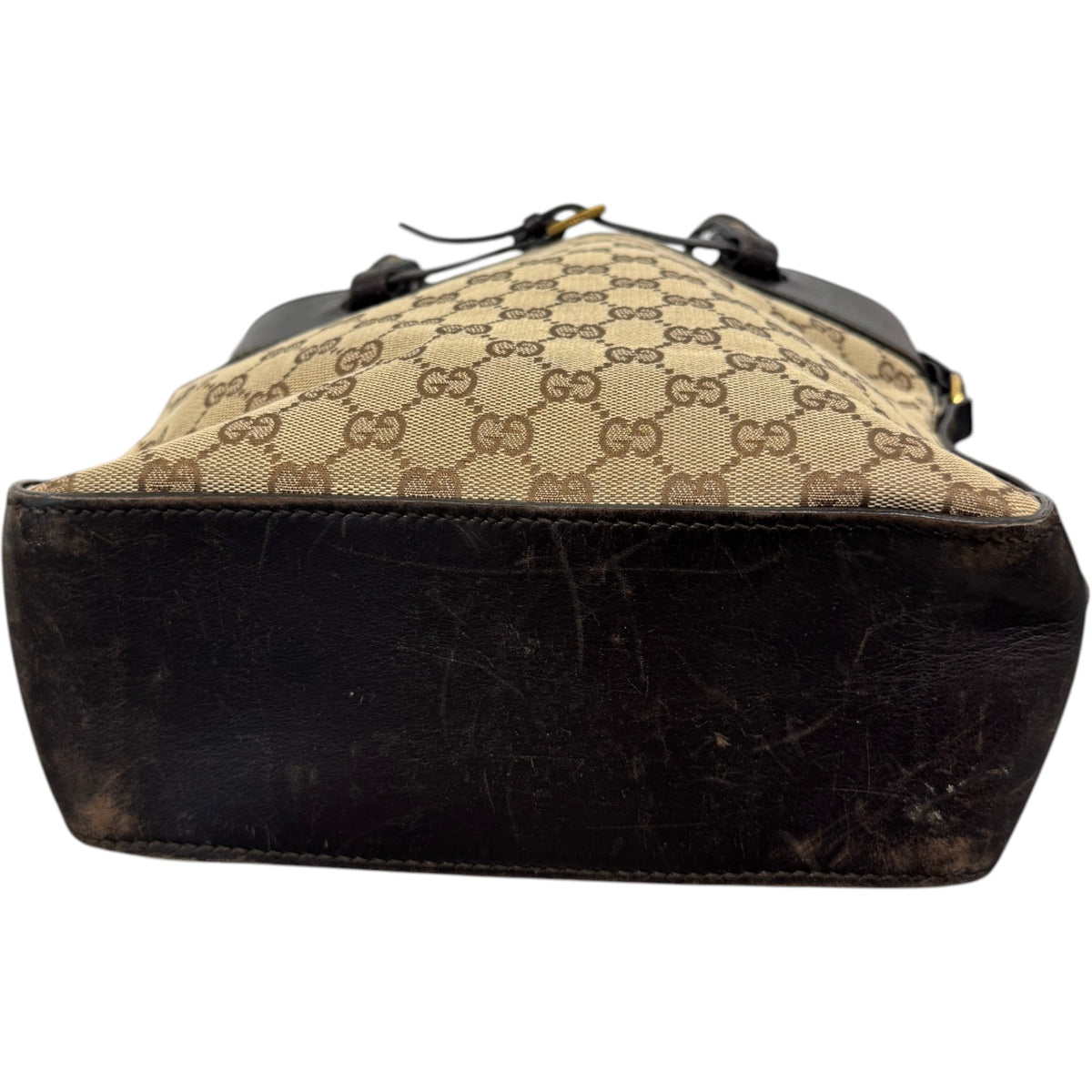 Women's GG Supreme Belt Strap Handbag Beige - Photo 7