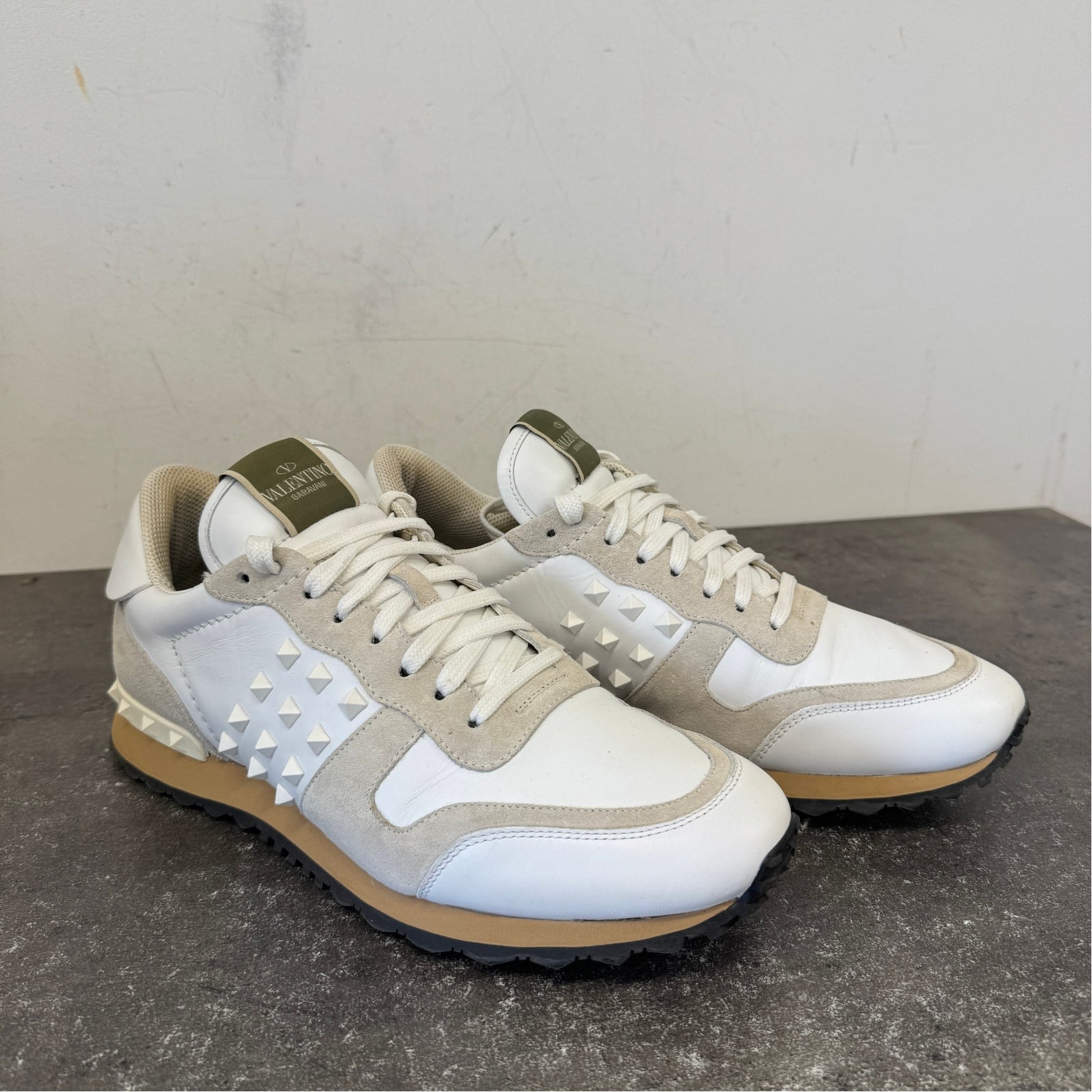 Men's Rockrunner Low Trainers White Size UK 9 / EU 43 - Photo 11