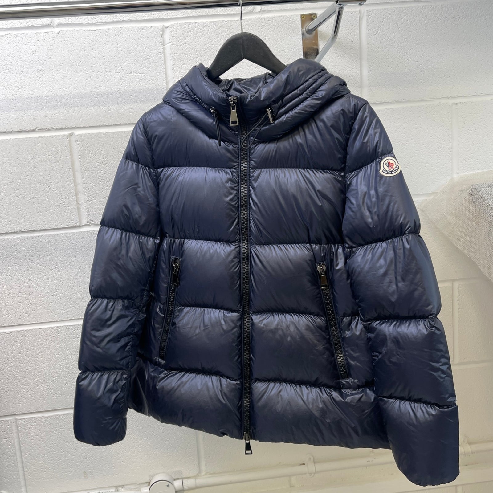 Women's Seritte Down Jacket Navy Size 2 / UK 12 - Photo 13