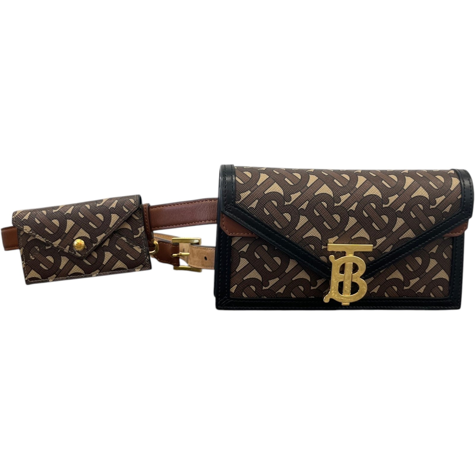 Women's Tb Monogram Belt Bag Brown - Photo 1