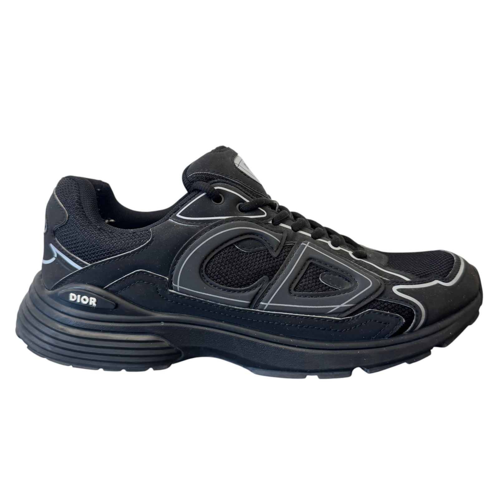 Men's B30 High Trainers Black Size UK 8 / EU 42 - Photo 1