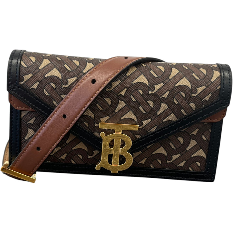 Women's Tb Monogram Belt Bag Brown