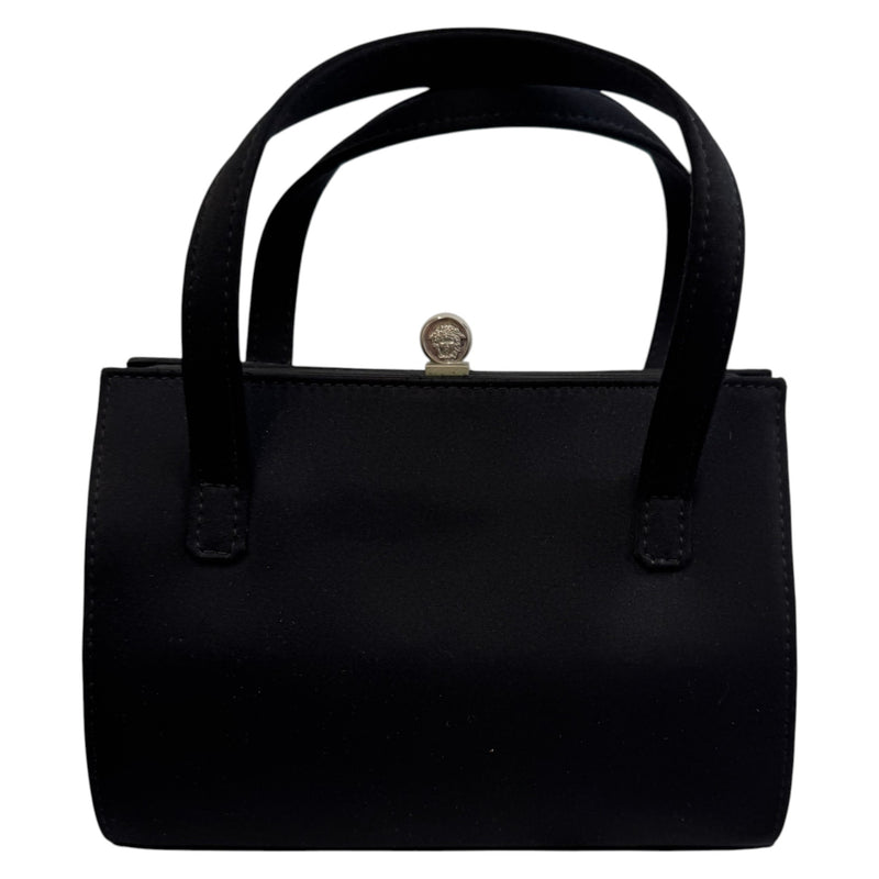 Women's Medusa Clasp Handbag Black