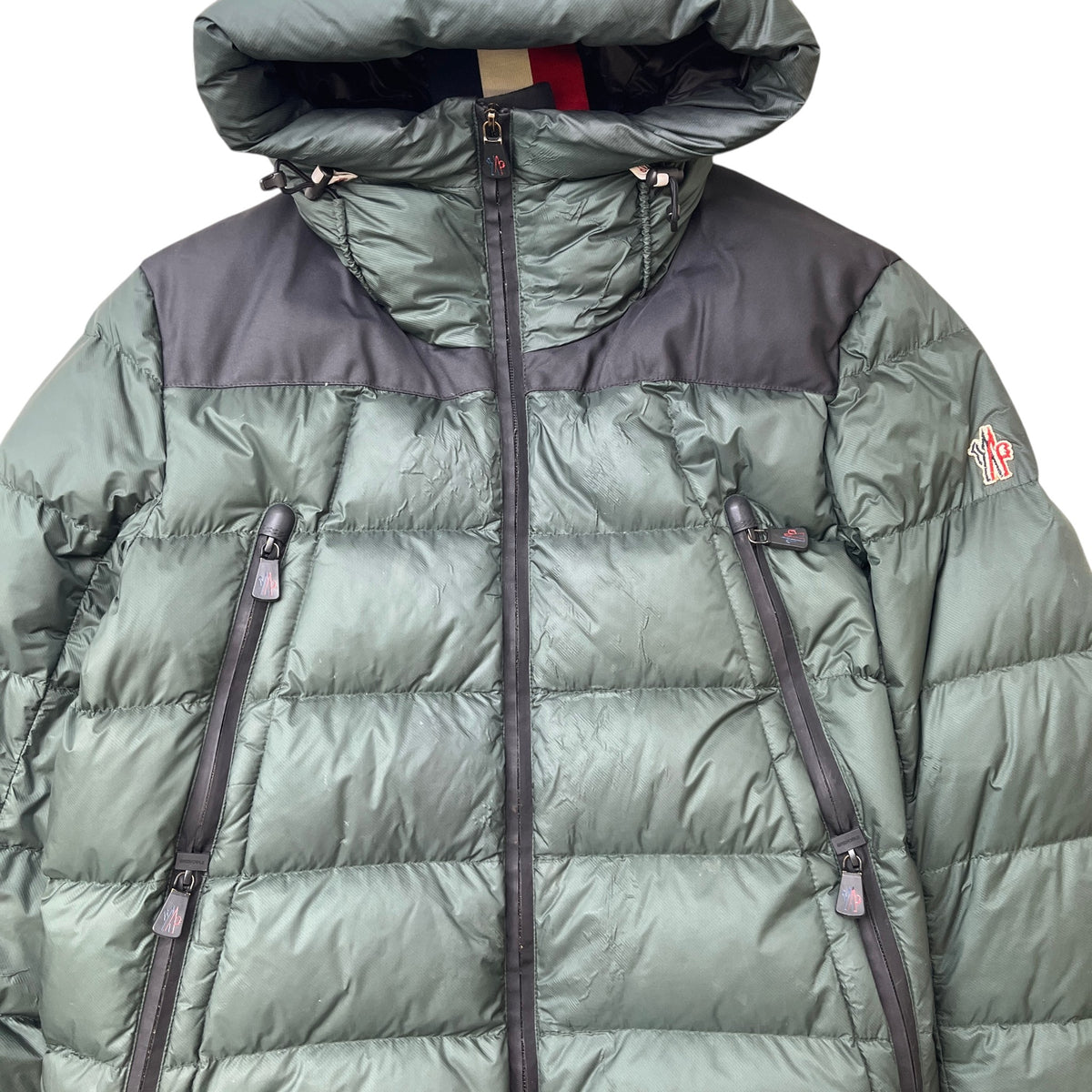 Men's Camurac Down Jacket Green Size 4 / XL - Photo 6