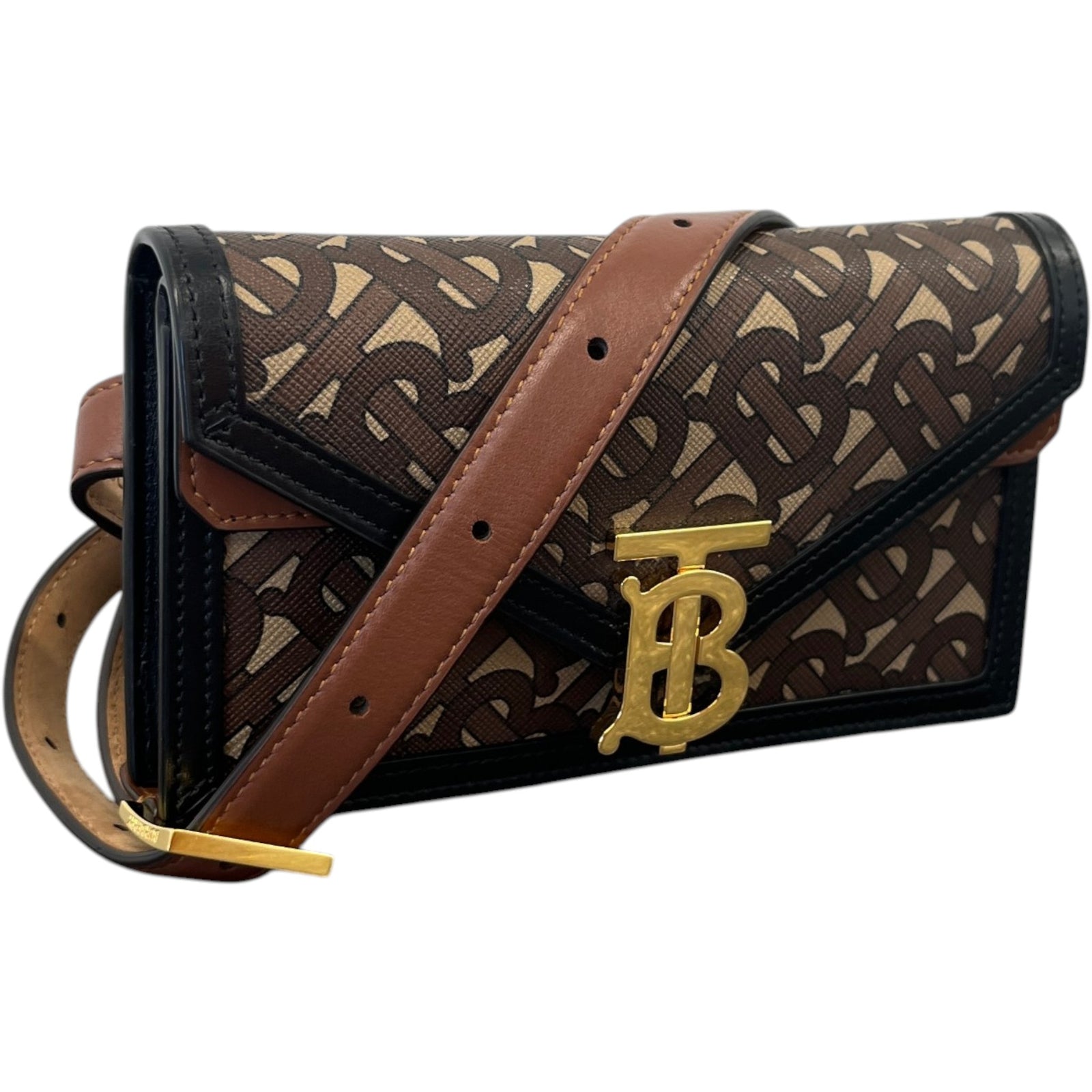 Women's Tb Monogram Belt Bag Brown - Photo 4