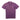 Men's Embroidered Logo Polo Shirt Purple Size M