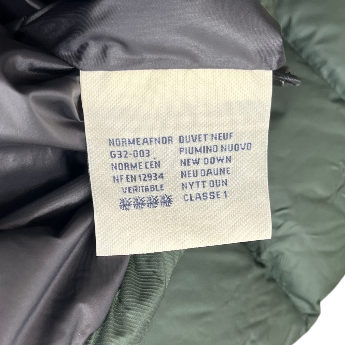 Men's Camurac Down Jacket Green Size 4 / XL - Photo 10